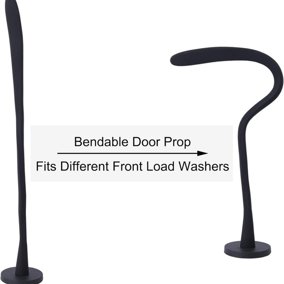Front load washer door prop black - Picture 3 of 6